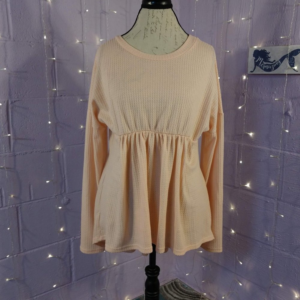 Light Pink Baby Doll Top